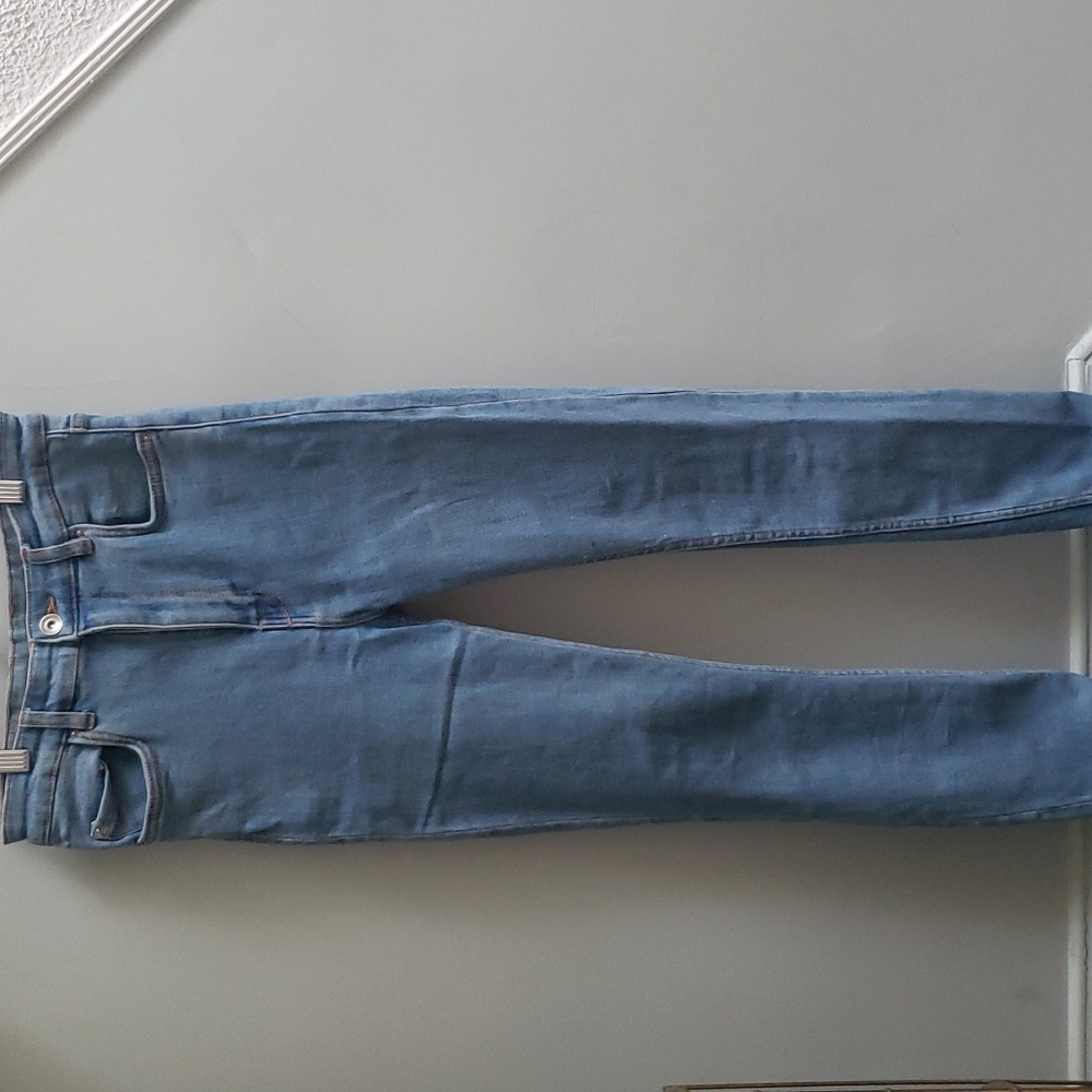Zara Trafaluc Denimwear High Rise Skinny 5 pocket Jeans Medium Wash